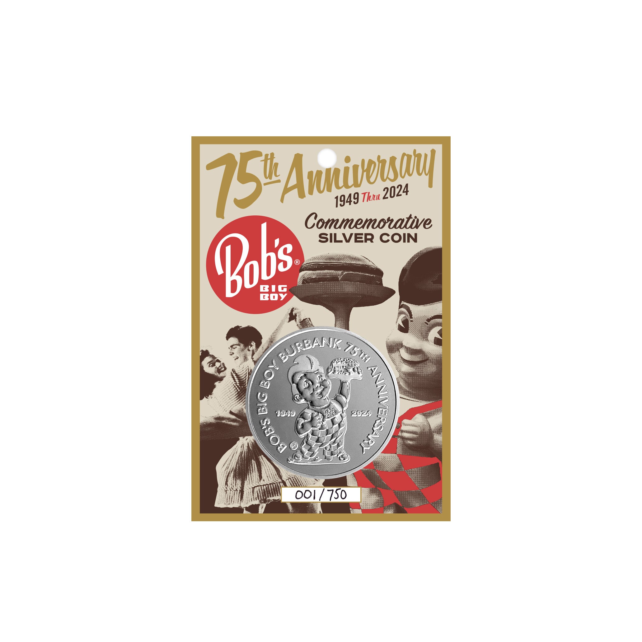 ヴィンテージ アンティーク ジョリーバンク メカニカルバンク 貯金箱 アメリカ 75th Coin – Bob's Big Boy Burbank