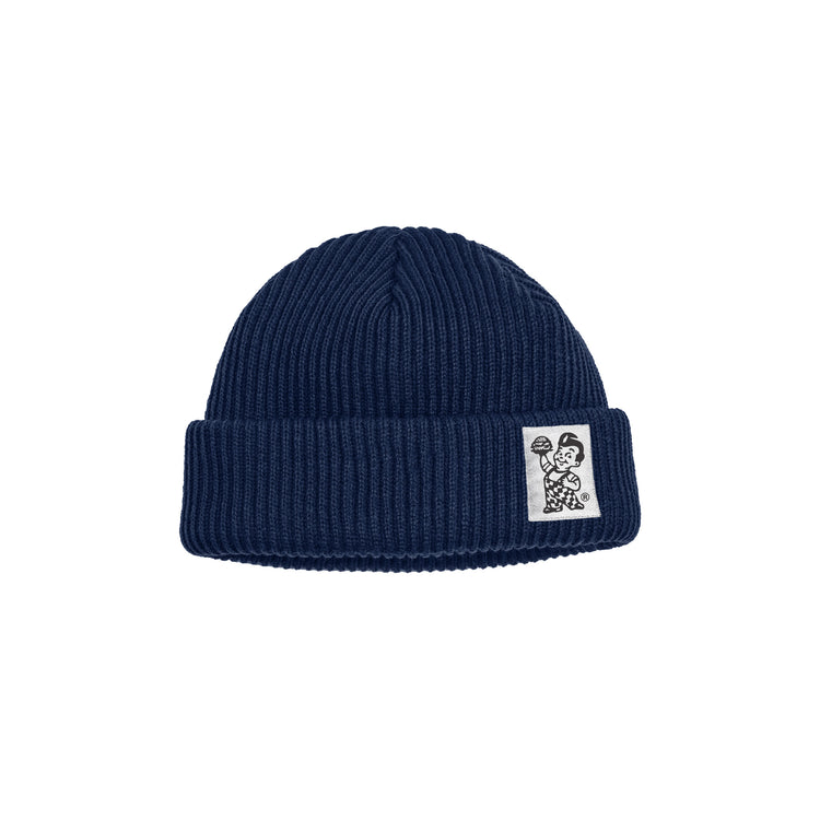 Burnout Blue Beanie