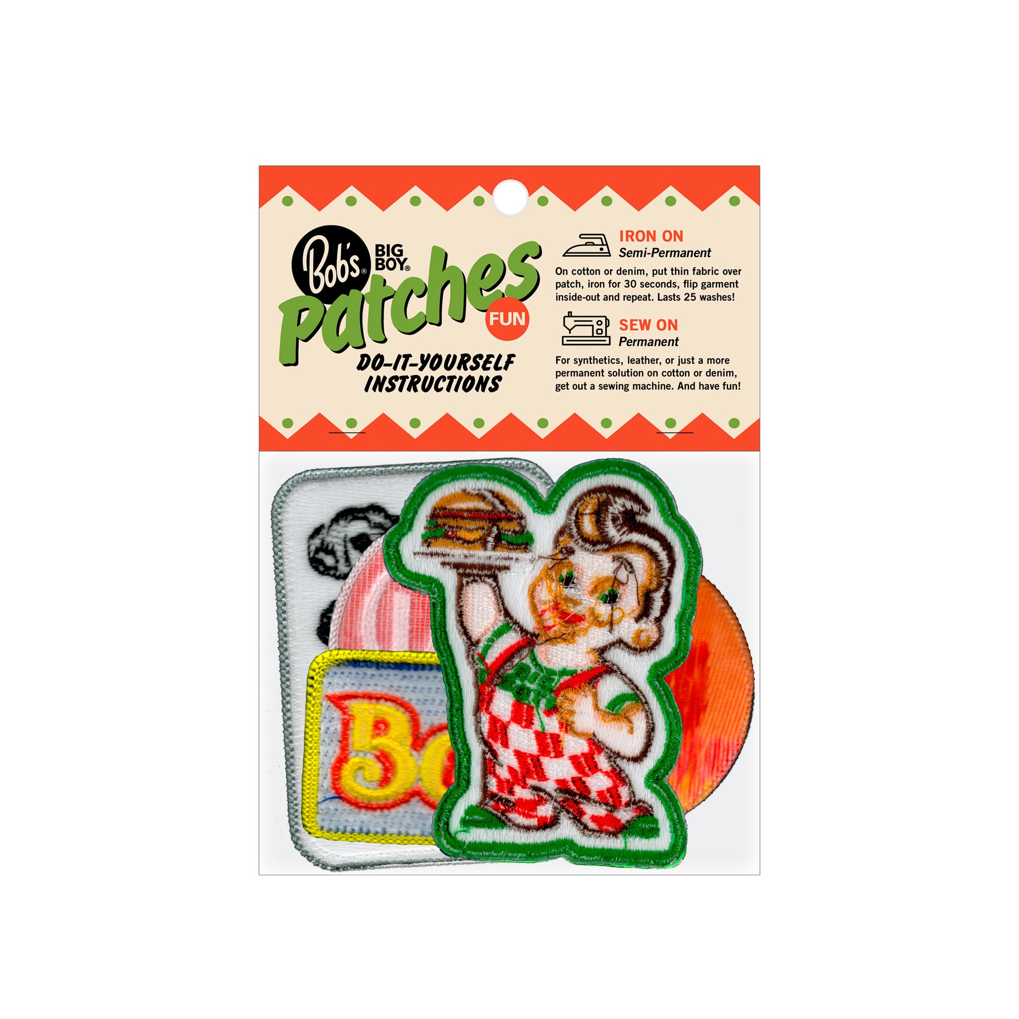 Big Boy 5Pack Patches Bob’s Big Boy Burbank